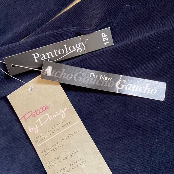 ⭐️ HP PANTOLOGY Navy Corduroy Gauchos - Picture 9 of 10